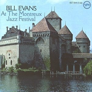 La pochette de « Bill Evans at the Montreux Jazz Festival » (1968) : le château de Chillon photographié par Gene Lees.