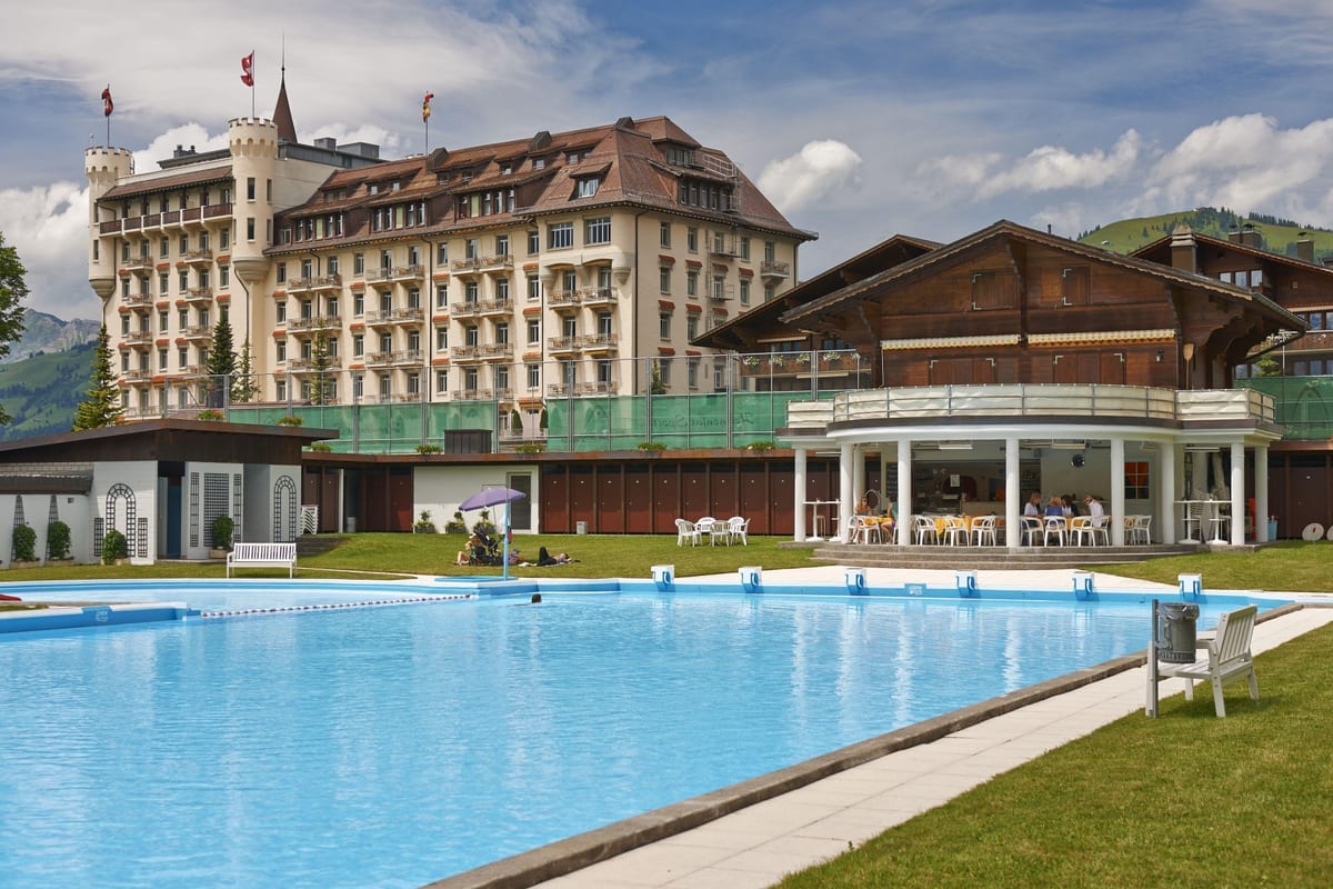 Le Gstaad Palace, l’hôtel que Michael Jackson voulut racheter en 2006.