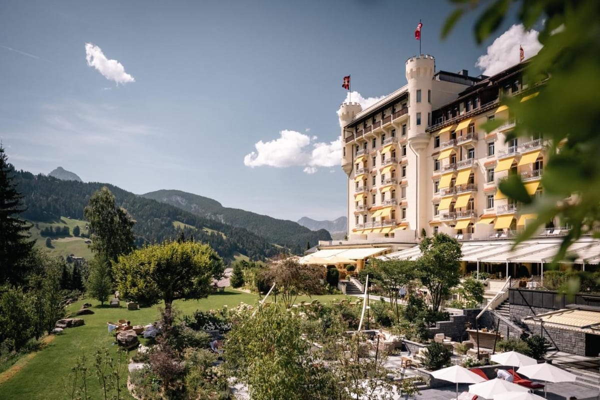 Le Gstaad Palace, l’hôtel que Michael Jackson voulut racheter en 2006.