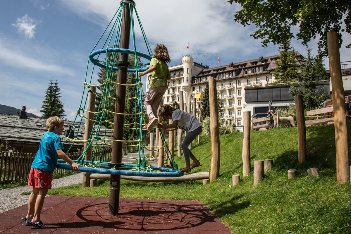 Le Gstaad Palace, l’hôtel que Michael Jackson voulut racheter en 2006.