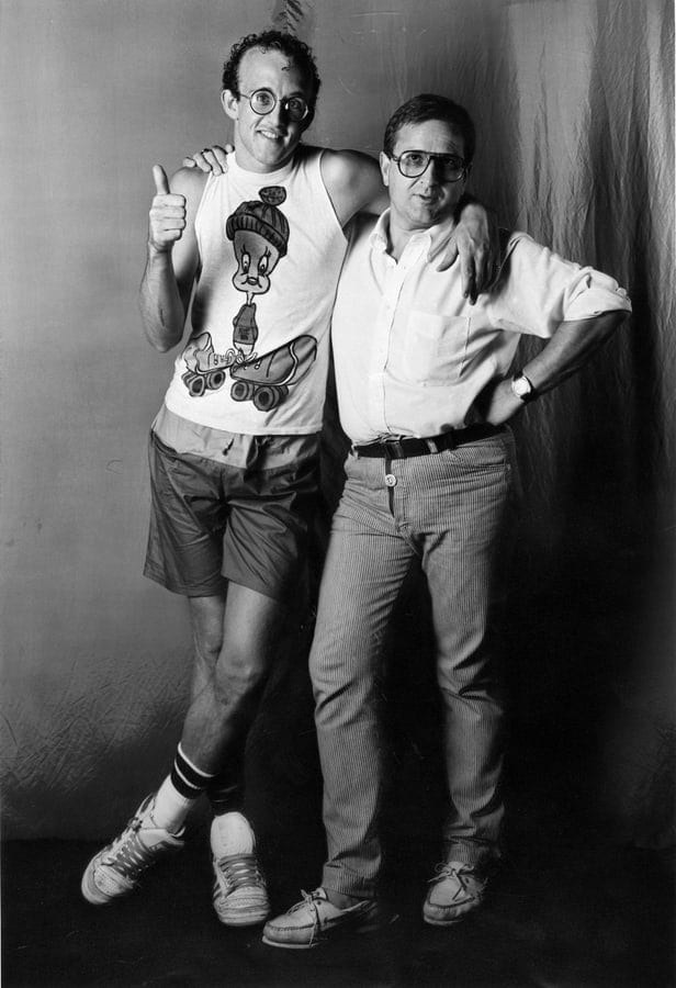 Les deux hommes au festival. Photo Jacques Straesslé.