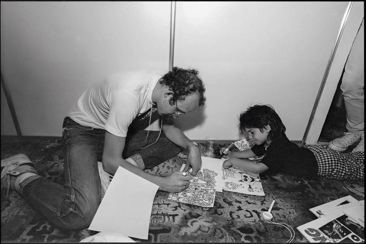 Montreux pendant le festival de juillet 1983. Photo Edouard Curchod.