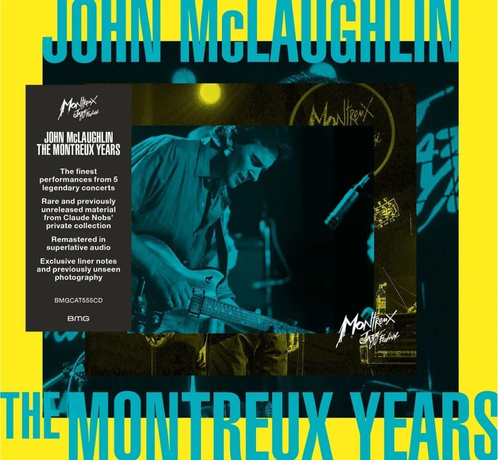 La pochette de l’album « John McLaughlin: The Montreux Years » (2021).