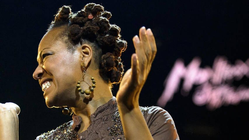 Lisa Simone à Montreux, en juillet 2016.