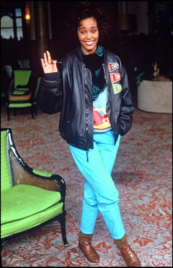 Whitney Houston au Golden Rose Rock Festival, au Casino de Montreux, en 1987.