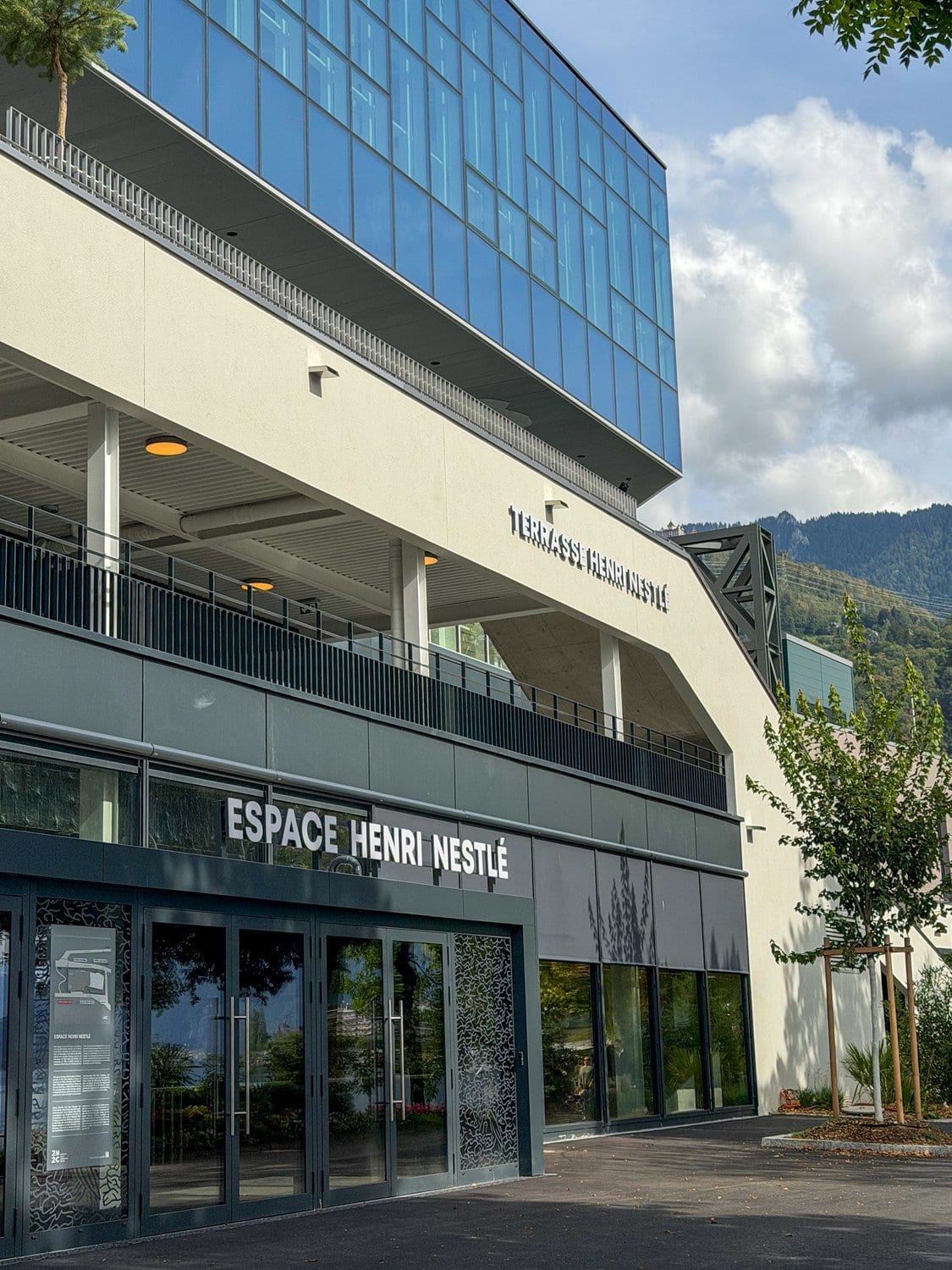 L’Espace Henri Nestlé et la Terrasse Henri Nestlé, au 2M2C.