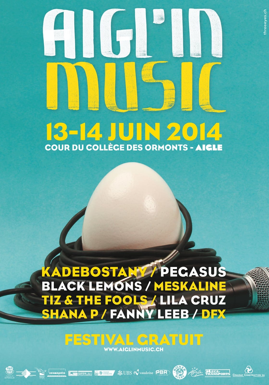 L’affiche 2014.