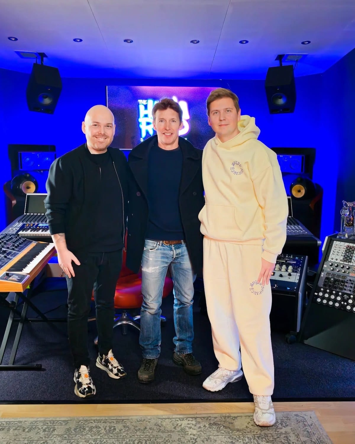 James Blunt au Hana Road Studios, au début de 2025.