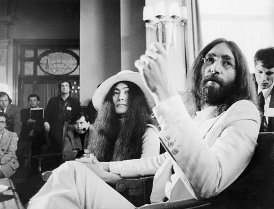 Conférence de presse au Montreux Palace, le 27 avril 1969.