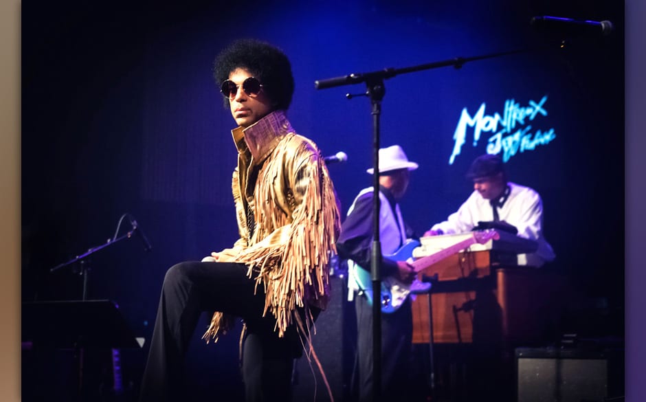 Prince au Montreux Jazz Festival, en juillet 2013.