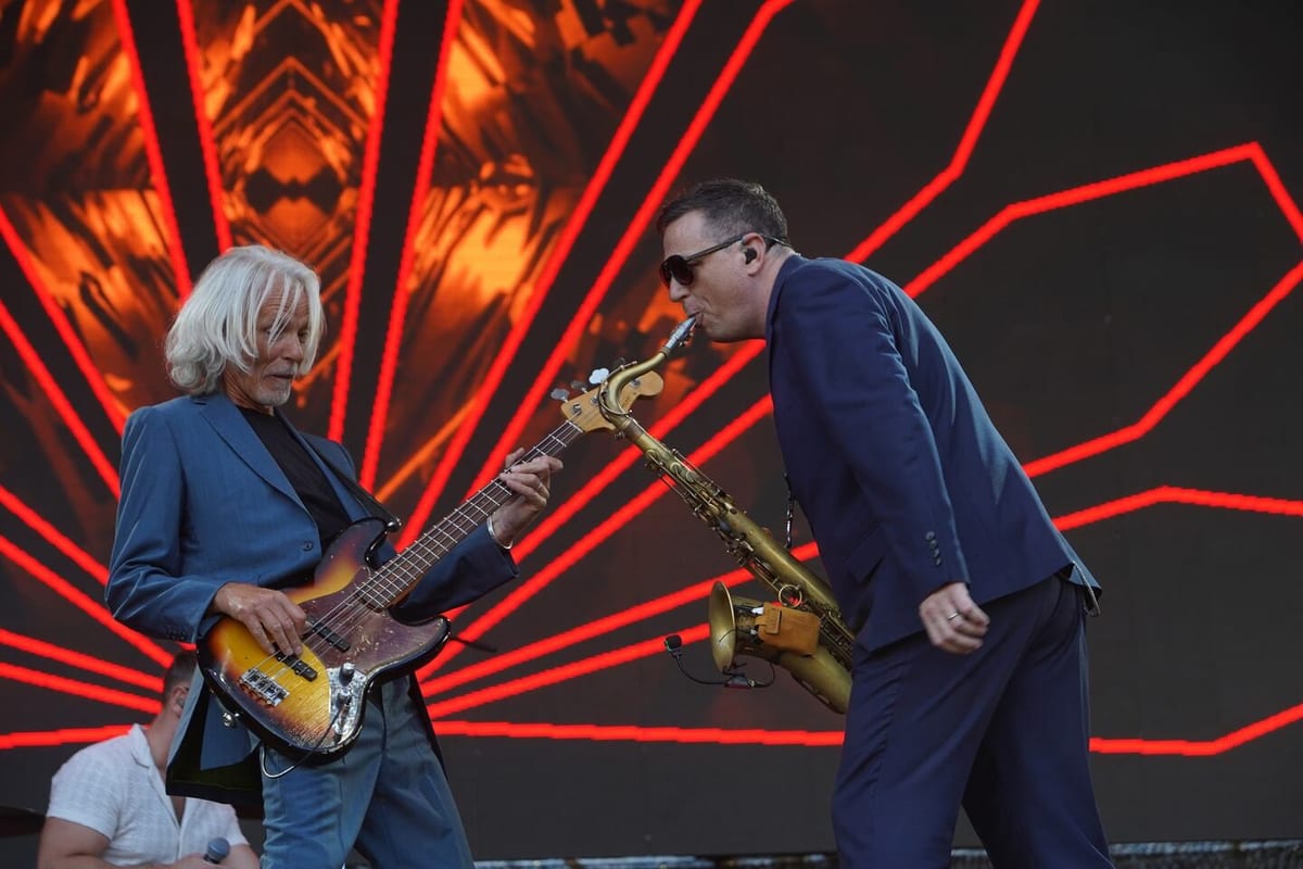 Wet Wet Wet lors de la première édition, à Franschhoek, en mars 2026.