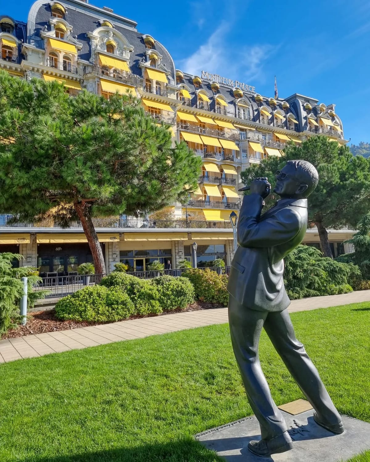 Statue de Claude Nobs