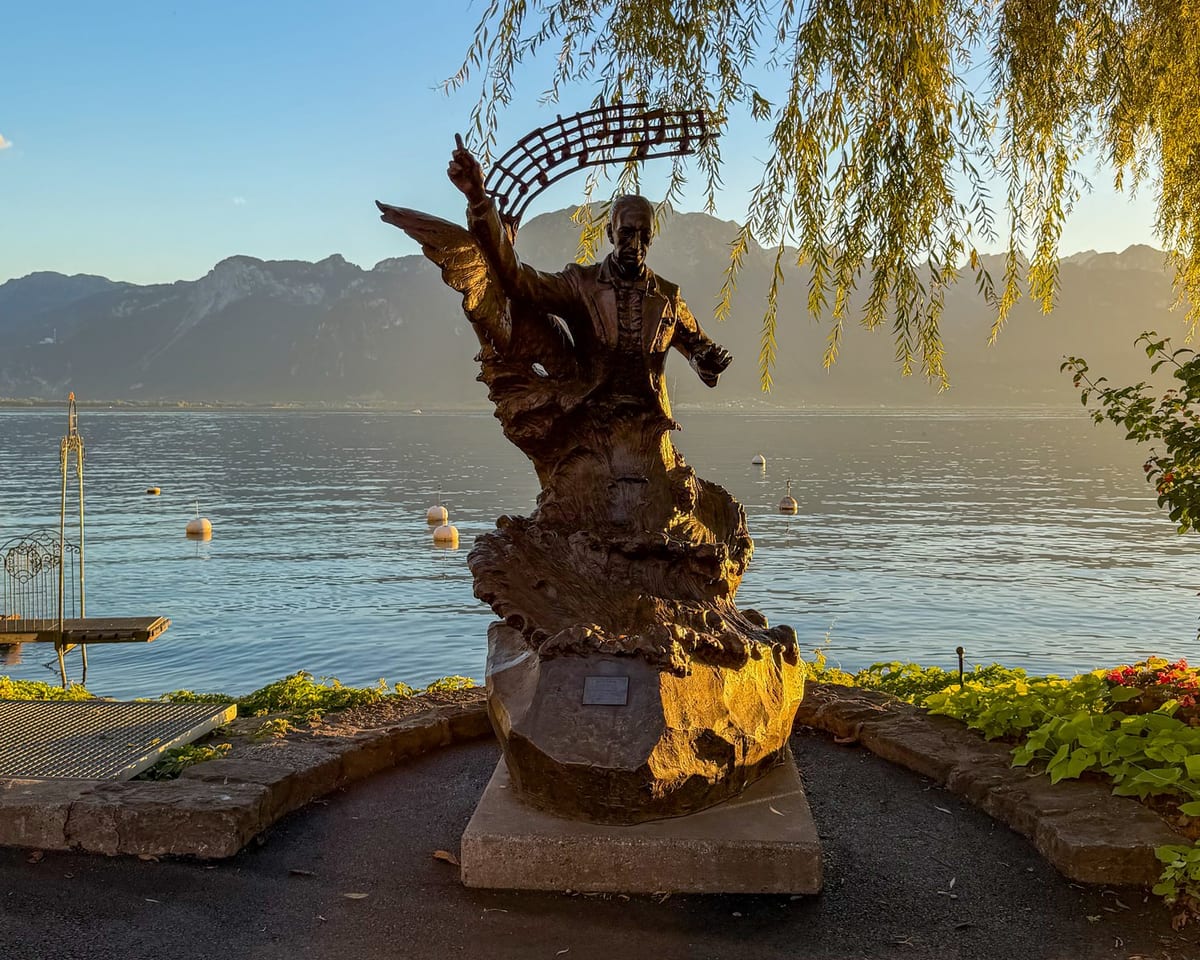 Statue d'Igor Stravinski